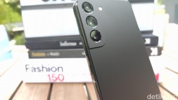 Konfigurasi kamera belakangnya sama seperti Galaxy S22, dengan kamera utama 50 MP. Foto: Virgina Maulita Putri/detikINET