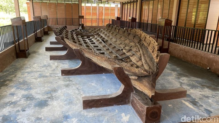 Situs perahu kuno di Desa Punjulharjo, Kecamatan Rembang, Kabupaten Rembang.