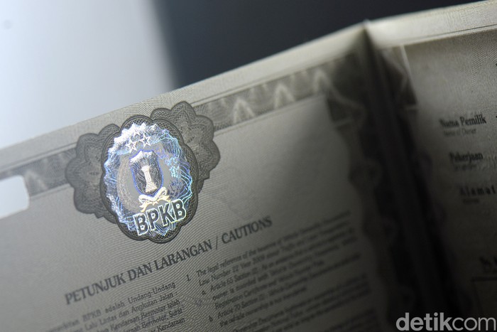 Buku Pemilik Kendaraan Bermotor