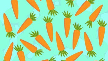 Coba tebak bentuk wortel yang berbeda sendiri. Foto: Brightside