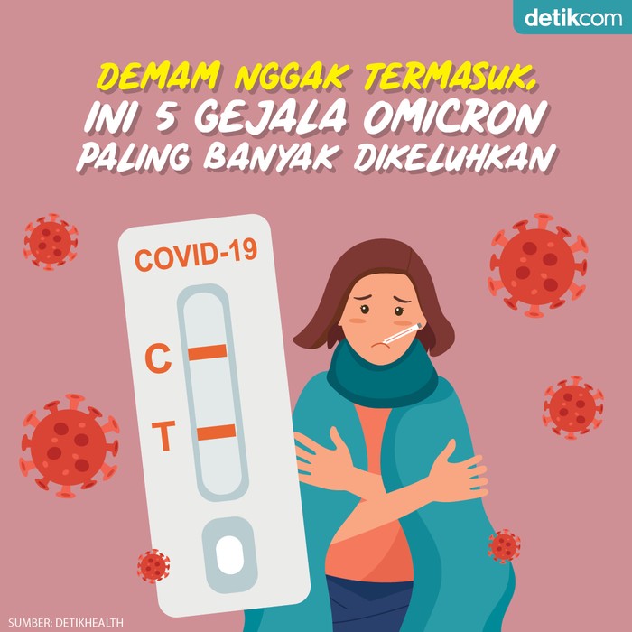 gejala omicron