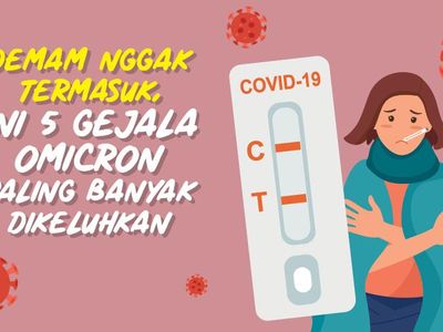 Malah Bukan Demam! 5 Gejala Omicron Ini Lebih Sering Dikeluhkan Pasien