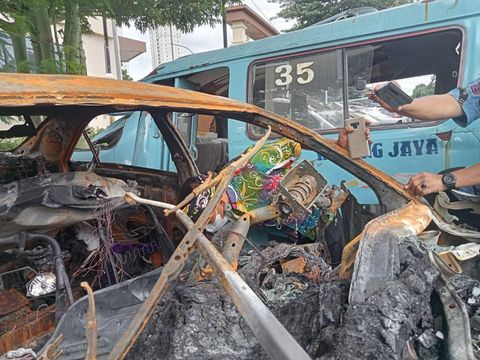 Gubernur Kaltara Zainal Arifin Paliwang datangi Polres Jakpus mengecek mobil Camry yang tewaskan anaknya, AKP Novandi Arya Kharisma
