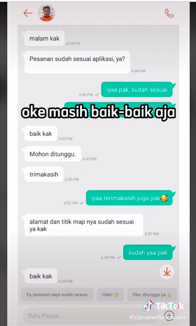 Kejadian horor saat pesan makanan online