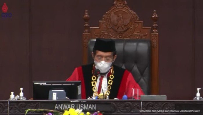 Ketua MK Anwar Usman