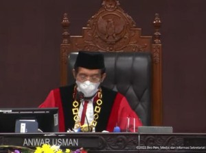 MK Ungkap UU Pemilu-Ciptaker Paling Sering Diuji Sepanjang 2021