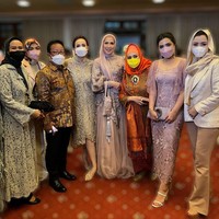 Sederet selebriti turut menghadiri acara lamaran Venna Melinda, termasuk Ashanty. (Foto: Instagram)