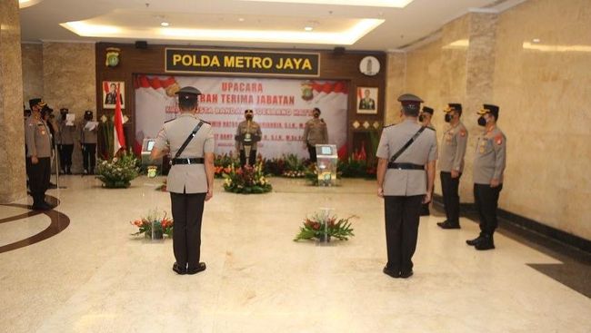 Sertijab Kapolres Bandara Soekarno-Hatta di Polda Metro Jaya