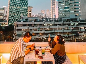 5 Kafe Rooftop Suasana Romantis, Cocok untuk Rayakan Valentine!