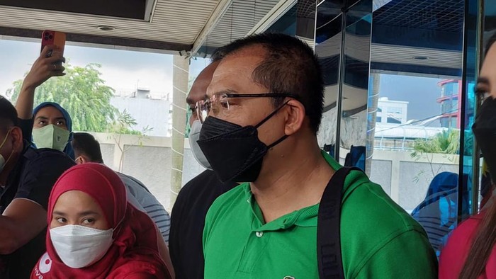 Anang Hermansyah temui Bappebti/Aulia Damayanti-detikcom