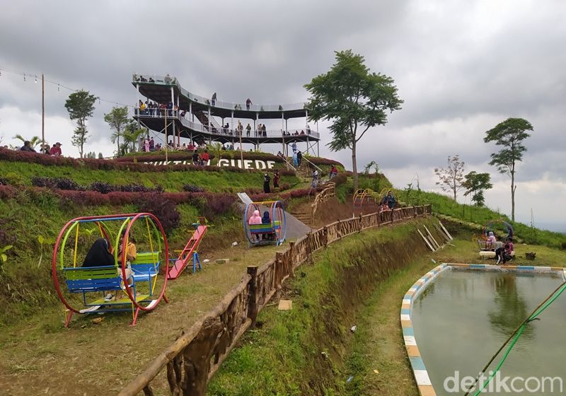 Destinasi wisata Wana Mukti Si Guede di Desa Kebonlegi, Kecamatan Kaliangkrik, Kabupaten Magelang.