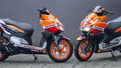 Wujud Asli Vario 160 yang Dipakai Ngegas Marc Marquez dan Pol Espargaro