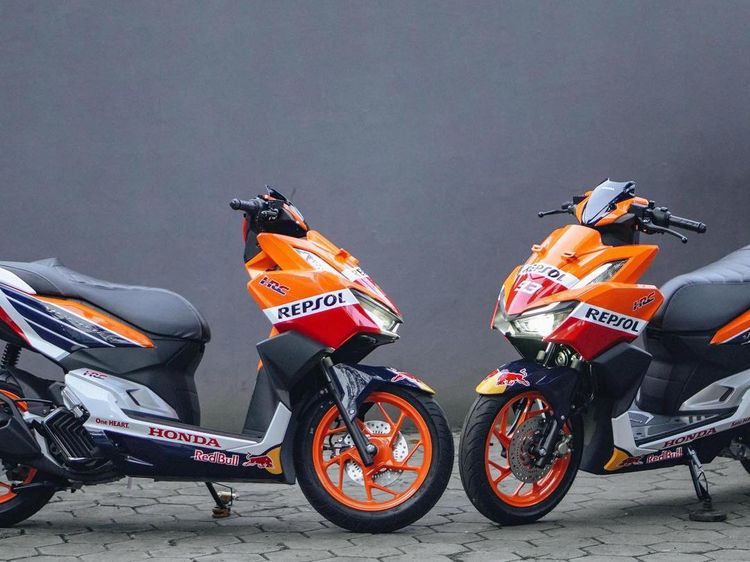 Wujud Asli Vario 160 yang Dipakai Ngegas Marc Marquez dan Pol Espargaro