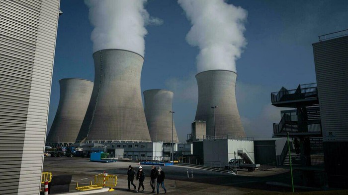 Low-cost nuclear power has been a mainstay of the French economy since the 1970s (JEAN-PHILIPPE KSIAZEK/AFP)