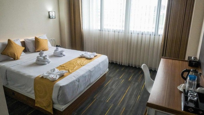 Kamar akomodasi di Mandalika