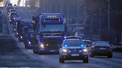 Antisipasi Krisis Ukraina, Kendaraan Tempur AS Berdatangan di Rumania