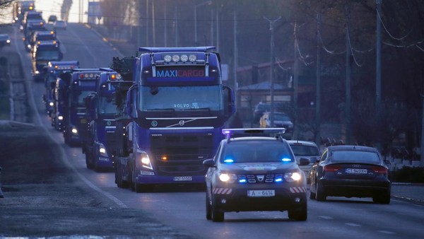 Antisipasi Krisis Ukraina, Kendaraan Tempur AS Berdatangan di Rumania