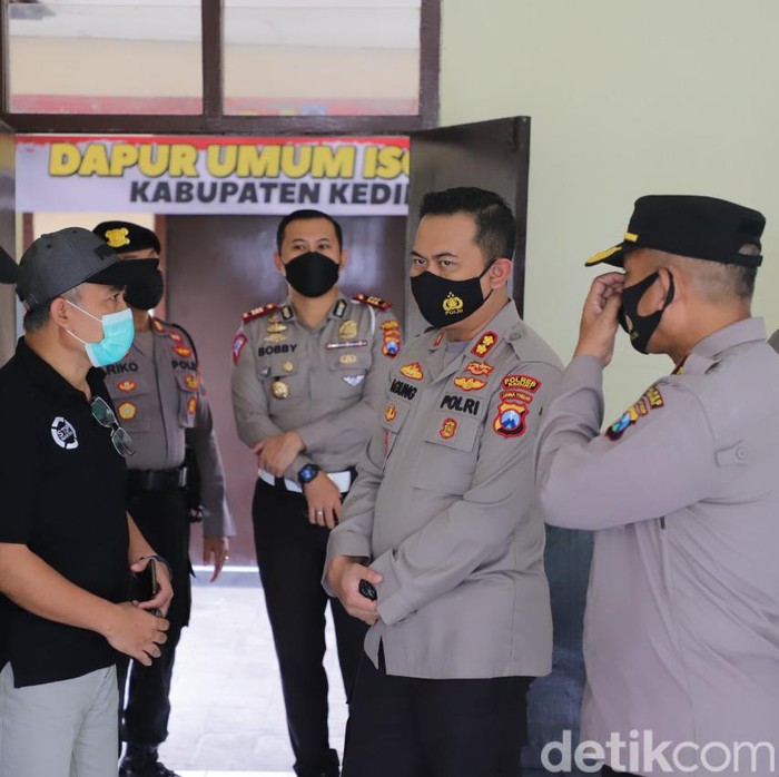 polres kediri tinjau isoter