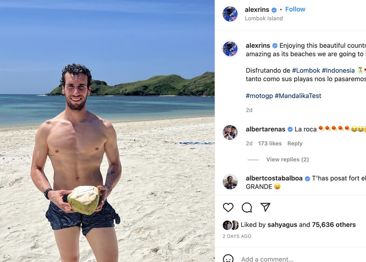 Postingan Pebalap MotoGP Paling Banyak Like Postingan Pebalap MotoGP Paling Banyak Like