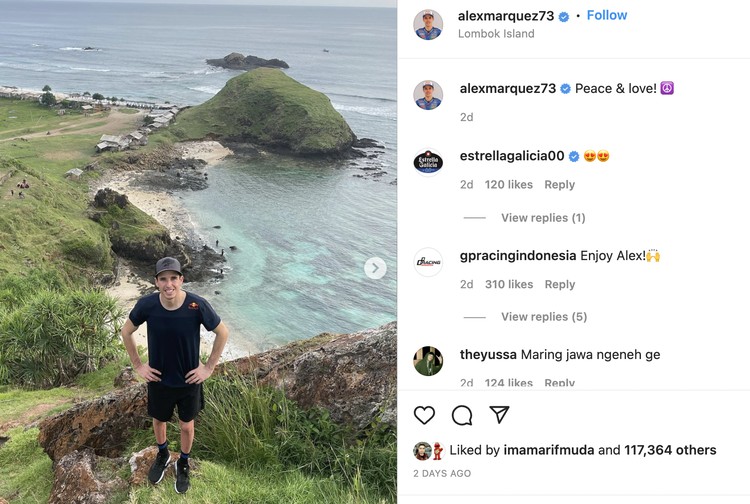 Postingan Pebalap MotoGP Paling Banyak Like Postingan Pebalap MotoGP Paling Banyak Like