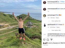 15 Postingan Pebalap MotoGP di Lombok yang Raup Like Terbanyak