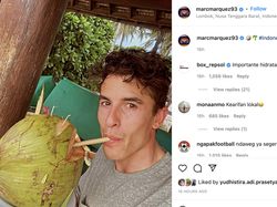 15 Postingan Pebalap MotoGP di Lombok yang Raup Like Terbanyak