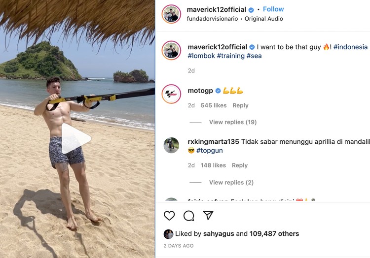 Postingan Pebalap MotoGP Paling Banyak Like Postingan Pebalap MotoGP Paling Banyak Like