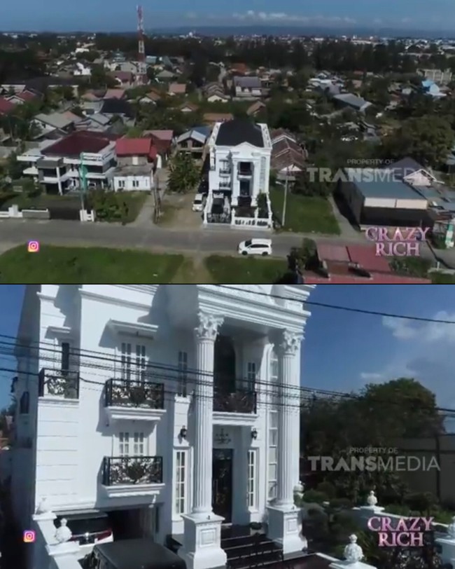 Berawal dari akun TikTok pribadinya @shellasaukia, Shella memperlihatkan rumah bantuan yang diberikan pemerintah pasca bencana tsunami. Berkat kerja kerasnya, Sheila bisa sukses dan mempunyai rumah serta mobil mewah. Tidak ada kata terlambat untuk menuju sukses. Ngontrak di rumah bantuan tsunami di tahun 2016, punya istana rumah impian tahun 2021,” tulis akun TikTok @shellasaukia. Foto: Dok. Youtube Trans TV Official.