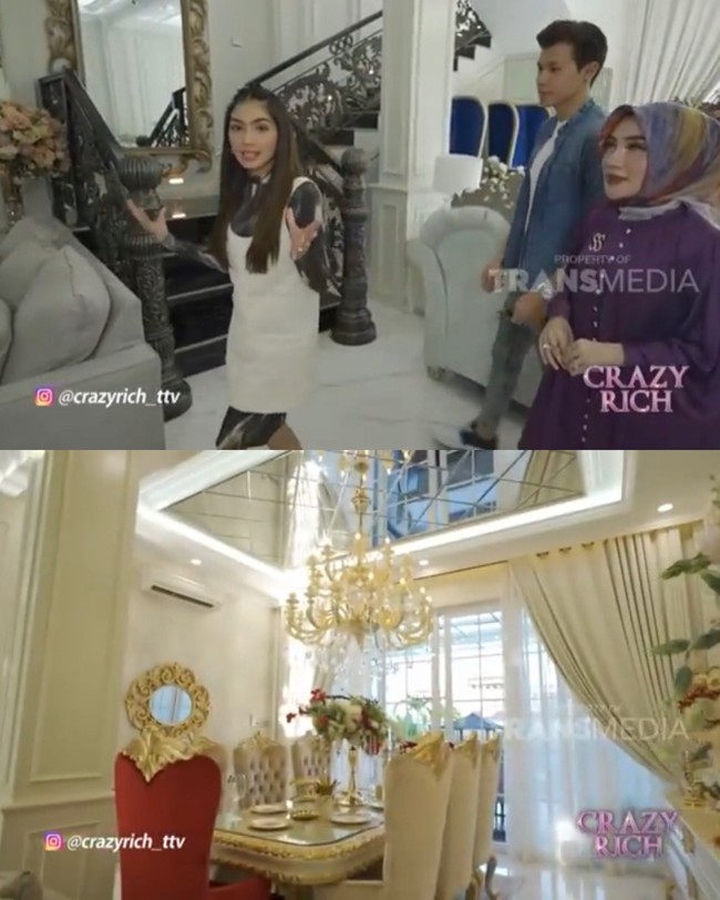 Kini hidup sukses, Shella Saukia menceritakan dulu ia tidak bisa melanjutkan pendidikan kuliahnya karena saat itu keluarganya tidak mempunyai biaya. Aku minta kuliah sama orangtua aku malah dimarahin. Sebab untuk makan saja sulit, ujarnya. Foto: Dok. Youtube Trans TV Official.