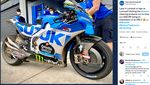 Foto: Rider MotoGP Kotor-kotoran di Tes Mandalika
