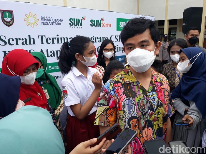 Wali Kota Solo Gibran Rakabuming Raka, Jumat (11/2/2022).