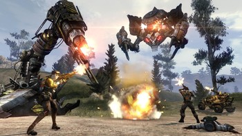 Mengusung konsep MMO Third Person Shooter, Defiance, menjadi game dengan biaya produksi termahal berikutnya. Diketahui bahwa ia telah menghabiskan dana hingga USD 80 juta atau sekitar Rp 1,1 triliun. Foto: (Steam).