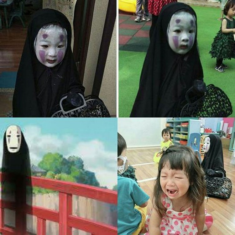 Aksi kocak bocah