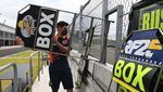 Aksi Pebalap Jajal Sirkuit Mandalika di Hari Kedua Tes MotoGP