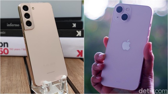 Galaxy S22 vs iPhone 13