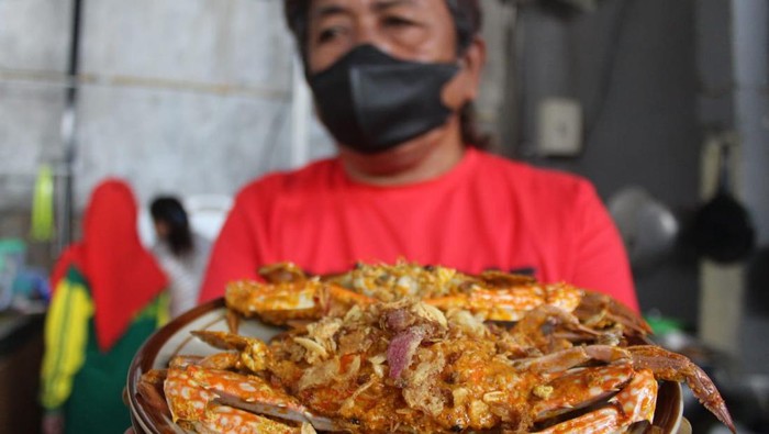Pedas gurih kare rajungan yang menggoyang lidah
