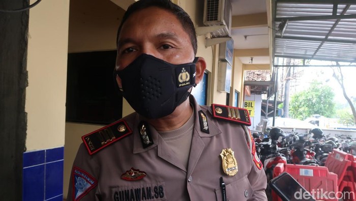 Kasat Lantas Polres Bantul AKP Gunawan Setiyabudi, Sabtu (12/2/2022).