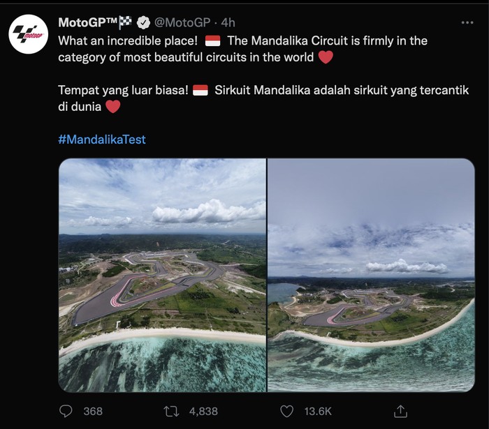 MotoGP Mandalika Sirkuit Mandalika