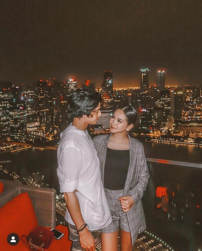 Romantis! Momen Al Ghazali dan Alyssa Daguise Saat Makan Bareng