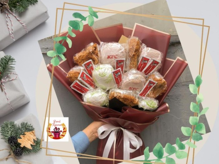 10 Buket Makanan Ini Isinya Ayam Goreng hingga Sayuran