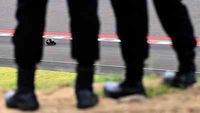 Aksi Marquez-Luca Marini di Hari Terakhir Tes MotoGP Mandalika