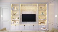 Beberapa furniture terlihat akan berwarna senada. Foto: dok. Instagram Ayu Dewi
