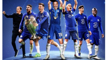 Chelsea mengalahkan Palmeiras di babak final dengan skor akhir 2-1. Ini merupakan trofi pertama Chelsea, setelah di partai final Piala Dunia Antarklub pada 2012 lalu. Foto: Twitter