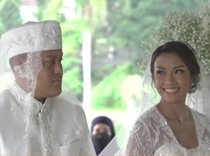 Momen-momen Haru dan Bahagia Pernikahan Melanie Putria-Aldico di Bali