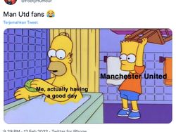 Meme MU Sering Sedekah Poin dan Gampang Kebobolan