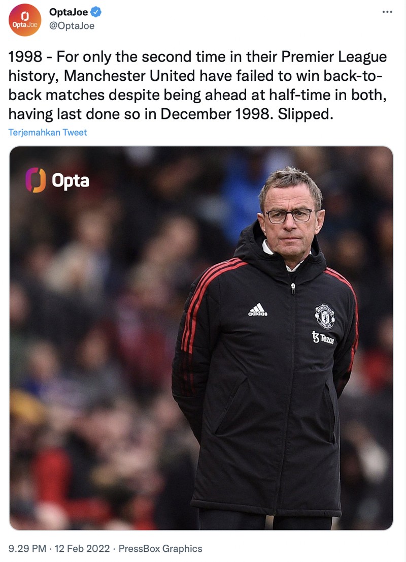 Meme Manchester United gagal menang lagi.