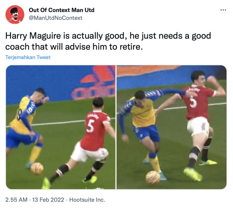 Meme Manchester United gagal menang lagi.