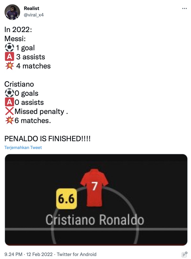 Meme Manchester United gagal menang lagi.