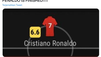 Ada yang menyandingkan performja Ronaldo dengan Lionel Messi di 2022, di mana Ronaldo sementara ini kalah. Foto: Twitter