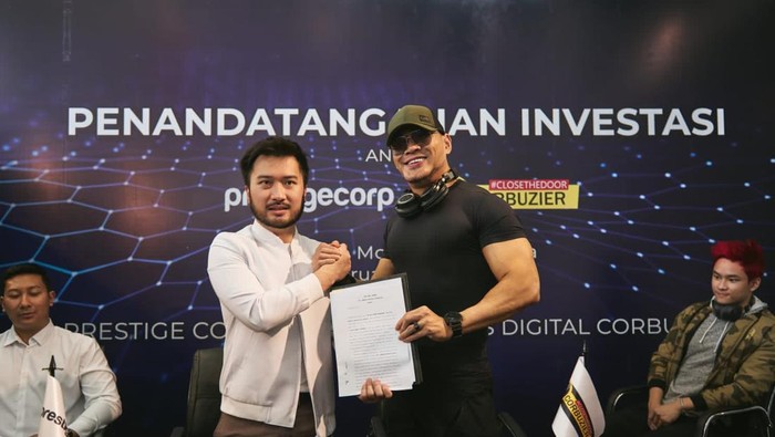 Rudy Salim dan Deddy Corbuzier
